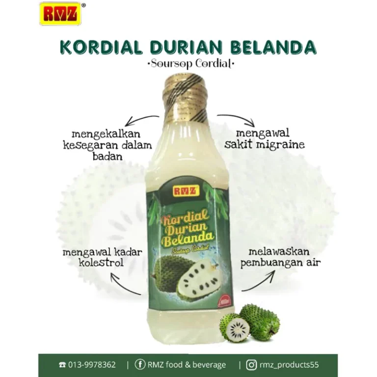 KORDIAL DURIAN BELANDA 1L RM23